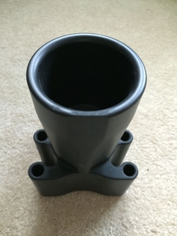 view of porche CupAholder from side