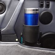 photo of a blue mug in a CupAholder